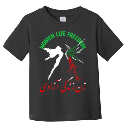 Life Freedom Zan Zendegi Azadi Iran Free Iranian Toddler T-Shirt
