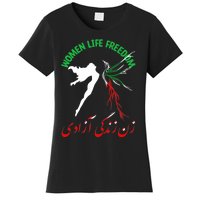 Life Freedom Zan Zendegi Azadi Iran Free Iranian Women's T-Shirt