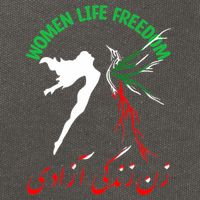 Life Freedom Zan Zendegi Azadi Iran Free Iranian Cotton Canvas Backpack