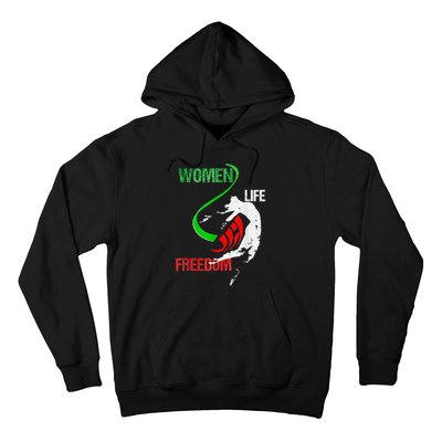 Life Freedom Zan Zendegi Azadi Iran Freedom Hoodie