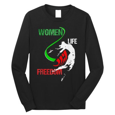 Life Freedom Zan Zendegi Azadi Iran Freedom Long Sleeve Shirt