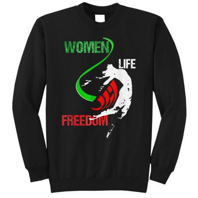 Life Freedom Zan Zendegi Azadi Iran Freedom Sweatshirt