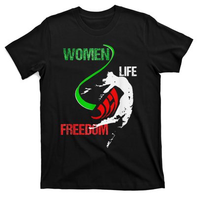 Life Freedom Zan Zendegi Azadi Iran Freedom T-Shirt