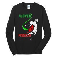 Life Freedom Zan Zendegi Azadi Iran Freedom Tall Long Sleeve T-Shirt