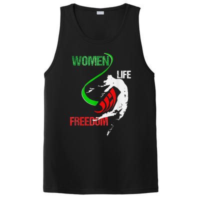 Life Freedom Zan Zendegi Azadi Iran Freedom PosiCharge Competitor Tank