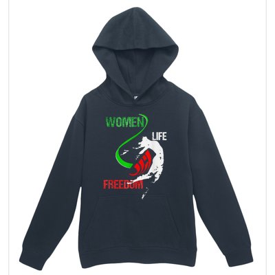 Life Freedom Zan Zendegi Azadi Iran Freedom Urban Pullover Hoodie