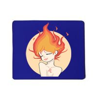 Leo Fire Zodiac Horoscope Astrology Cute Gift Mousepad