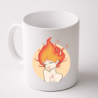 Leo Fire Zodiac Horoscope Astrology Cute Gift Coffee Mug