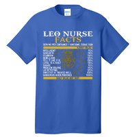 Leo Facts Zodiac Signs A Nutritional Facts For Nurses Gift Tall T-Shirt