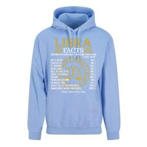 Libra Facts Zodiac Sign Funny Horoscope Funny Gift Unisex Surf Hoodie