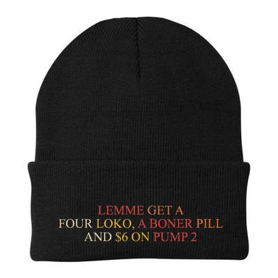 Lemme Get A Four Loko A Boner Pill Trucker Hat Beanie