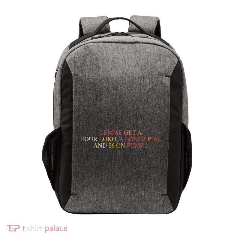 Lemme Get A Four Loko A Boner Pill Trucker Hat Vector Backpack