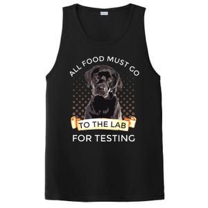 Labrador Gifts All Food Must Go To The Lab For Testing PosiCharge Competitor Tank