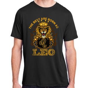 Lion graphic art July August Birthday design Leo Zodiac sign Adult ChromaSoft Performance T-Shirt