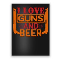 Love Guns And Beer Poster