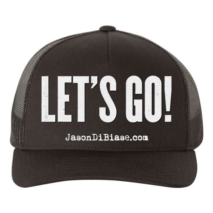 Let's Go and Grow Entrepreneur Jason DiBiase Yupoong Adult 5-Panel Trucker Hat