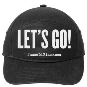 Let's Go and Grow Entrepreneur Jason DiBiase 7-Panel Snapback Hat