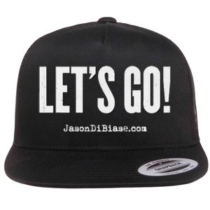 Let's Go and Grow Entrepreneur Jason DiBiase Flat Bill Trucker Hat