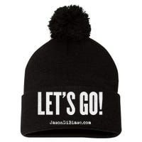 Let's Go and Grow Entrepreneur Jason DiBiase Pom Pom 12in Knit Beanie