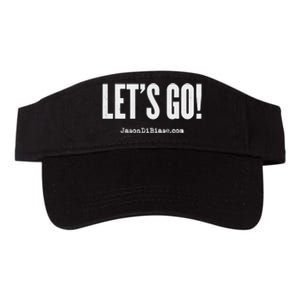 Let's Go and Grow Entrepreneur Jason DiBiase Valucap Bio-Washed Visor