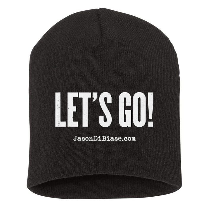 Let's Go and Grow Entrepreneur Jason DiBiase Short Acrylic Beanie