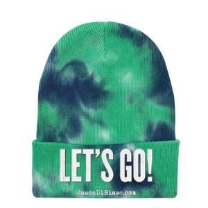 Let's Go and Grow Entrepreneur Jason DiBiase Tie Dye 12in Knit Beanie