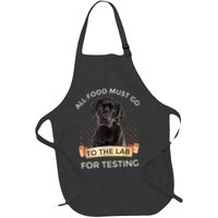 Labrador Gifts All Food Must Go To The Lab For Testing TShirt Apron