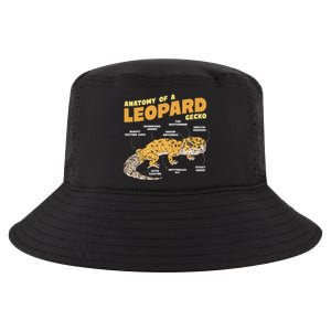 Leopard Gecko Anatomy Cool Comfort Performance Bucket Hat