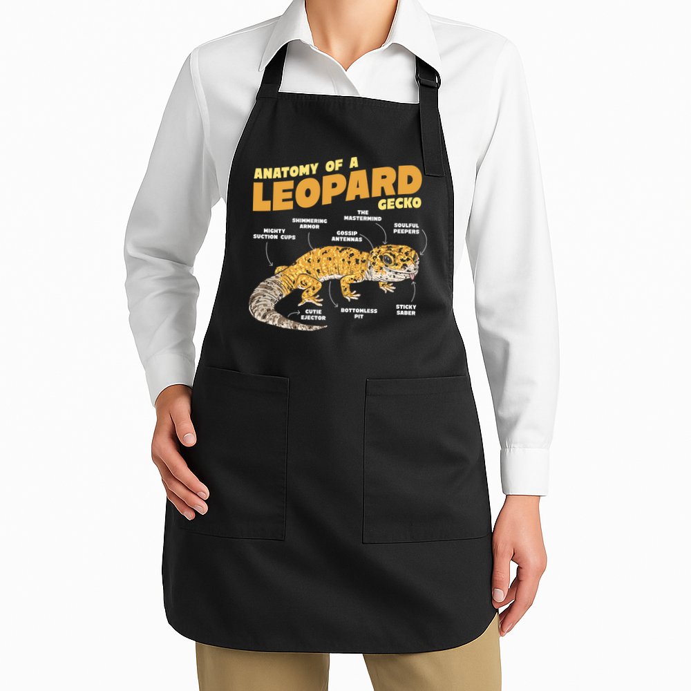 Leopard Gecko Anatomy Apron