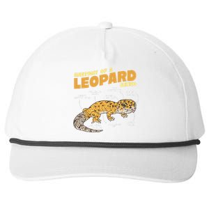 Leopard Gecko Anatomy Snapback Five-Panel Rope Hat