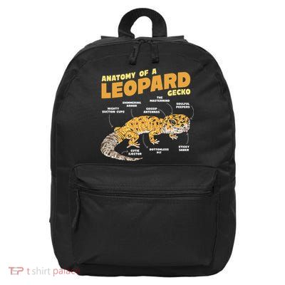 Leopard Gecko Anatomy 16 in Basic Backpack