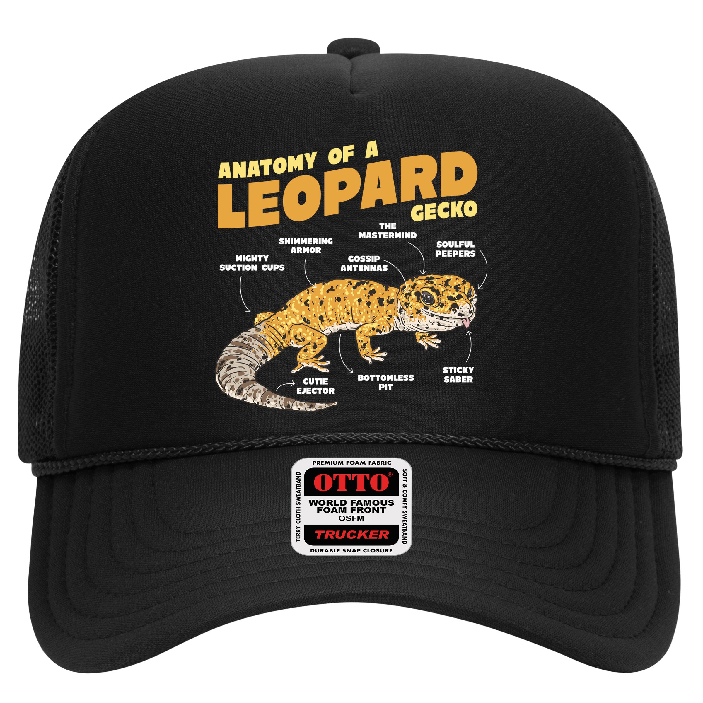 Leopard Gecko Anatomy Hat