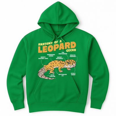 Leopard Gecko Anatomy Hoodie