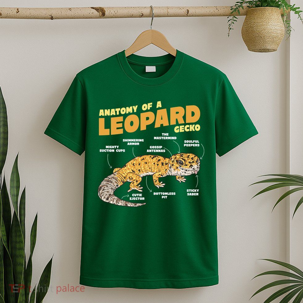 Leopard Gecko Anatomy T-Shirt