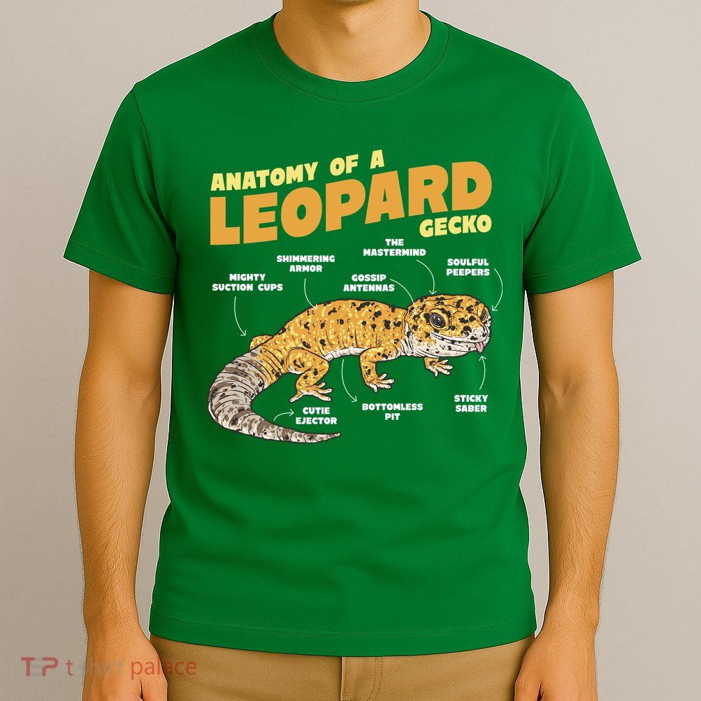 Leopard Gecko Anatomy T-Shirt