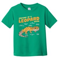 Leopard Gecko Anatomy Toddler T-Shirt