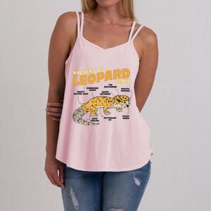 Leopard Gecko Anatomy Women's Strappy Tank