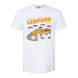 Leopard Gecko Anatomy Softstyle CVC T-Shirt