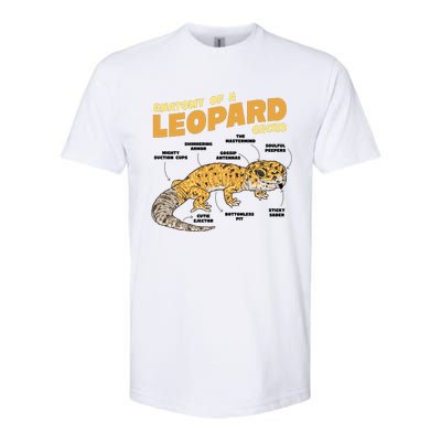 Leopard Gecko Anatomy Softstyle CVC T-Shirt