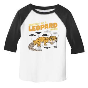 Leopard Gecko Anatomy Toddler Fine Jersey T-Shirt