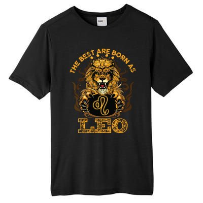 Lion Graphic Art July August Birthday Design Leo Zodiac Sign Tall Fusion ChromaSoft Performance T-Shirt