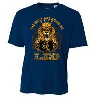 Lion Graphic Art July August Birthday Design Leo Zodiac Sign Cooling Performance Crew T-Shirt