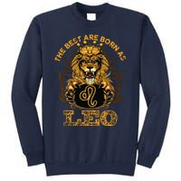 Lion Graphic Art July August Birthday Design Leo Zodiac Sign Sweatshirt