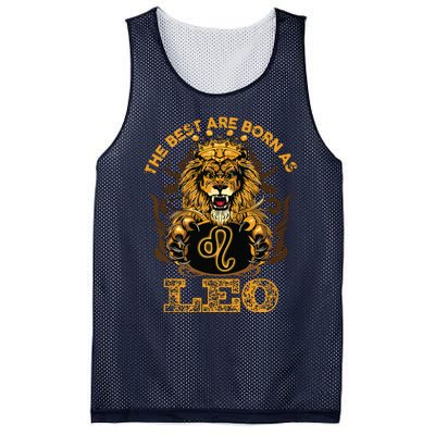 Lion Graphic Art July August Birthday Design Leo Zodiac Sign Mesh Reversible Basketball Jersey Tank