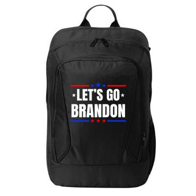 Lets Go Brandon Machado Stars And Strips LGB City Backpack