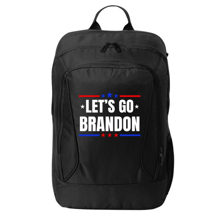 Lets Go Brandon Machado Stars And Strips LGB City Backpack
