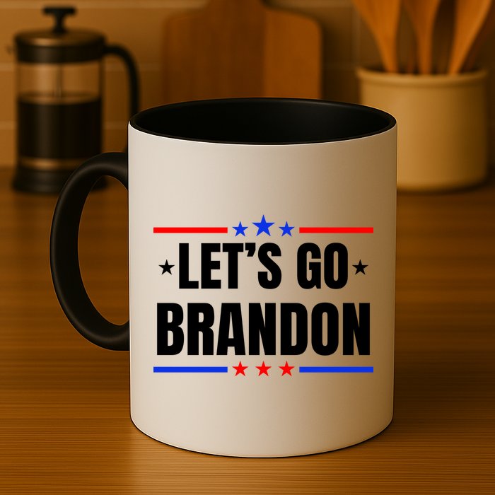 Lets Go Brandon Machado Stars And Strips LGB Mug