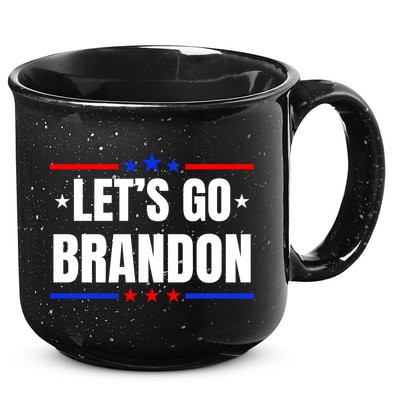 Lets Go Brandon Machado Stars And Strips LGB 15oz Campfire Ceramic Mug