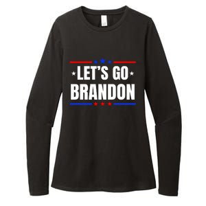 Lets Go Brandon Machado Stars And Strips LGB Womens CVC Long Sleeve Shirt