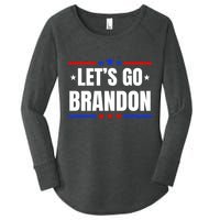 Lets Go Brandon Machado Stars And Strips LGB Women's Perfect Tri Tunic Long Sleeve Shirt